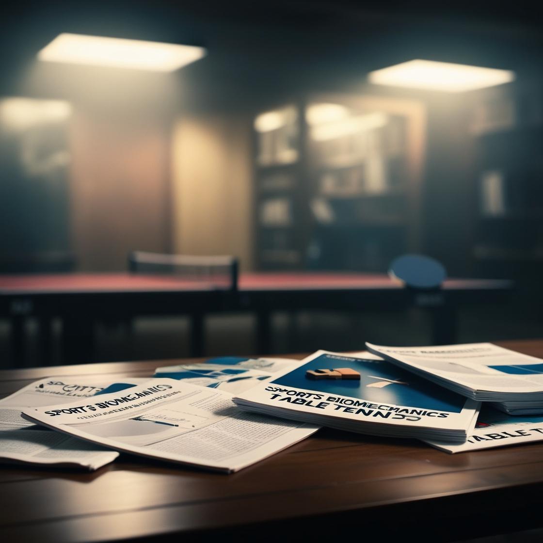 Articulos academicos de biomecanica deportiva y tenis de mesa