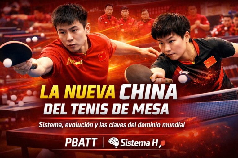 ¿La Nueva China del Tenis de Mesa?. Sistema Evolución y Claves para el Alto Rendimiento.