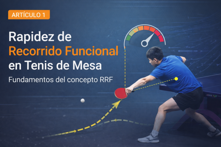 Rapidez de Recorrido Funcional: una nueva variable para comprender la velocidad real en tenis de mesa.