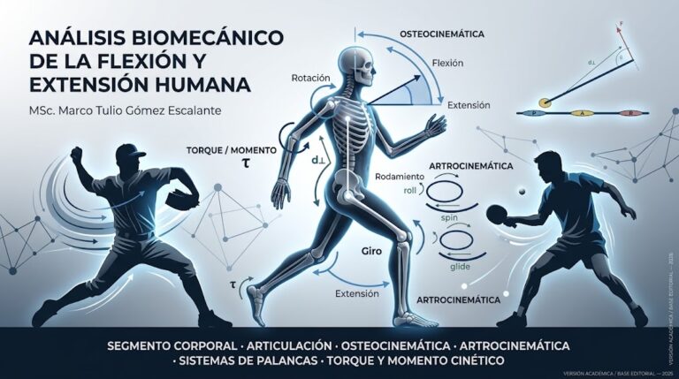 ANÁLISIS BIOMECÁNICODE LA FLEXIÓN Y EXTENSIÓN HUMANA.