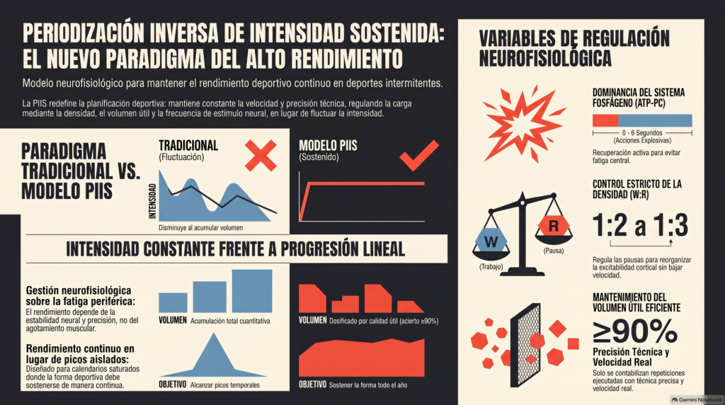Periodización Inversa de Intensidad Sostenida (PIIS)